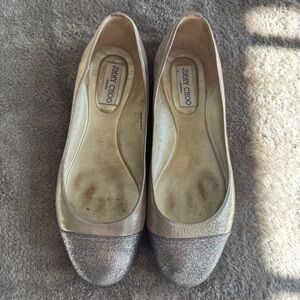 JIMMY CHOO | Sparkly flats size 39